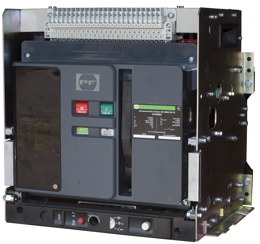 Air circuit breaker FMC8A (drawable) 3P 630А
