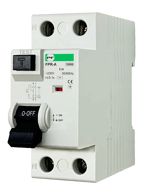 Residual current circuit breaker FPR-A 25А/0,1A 2P А