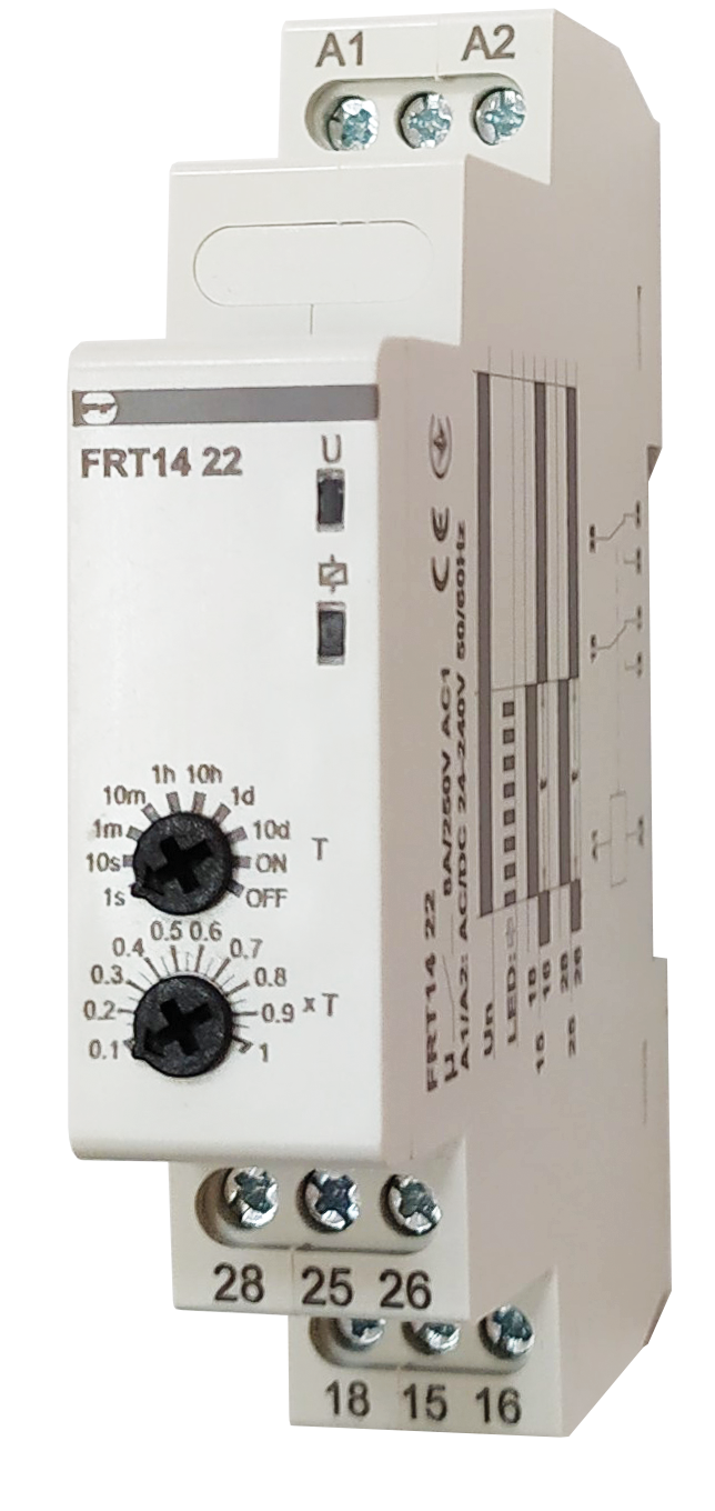 Switch-off delay relay FRT14 22